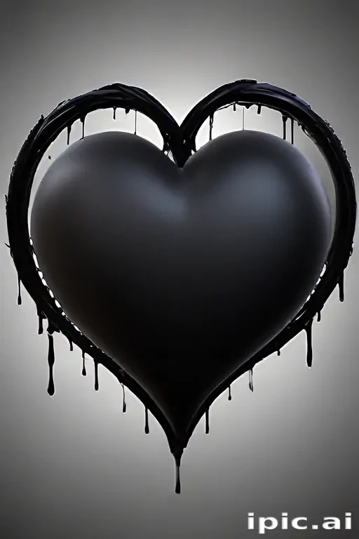 black heart pic