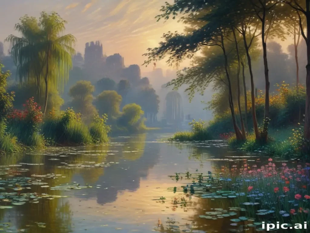 monet paintings wallpaper