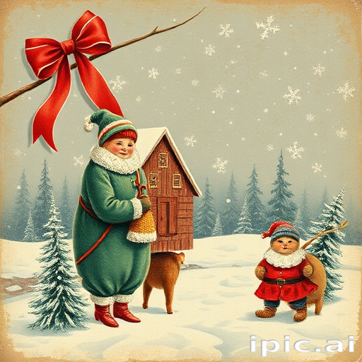 free printable vintage christmas images