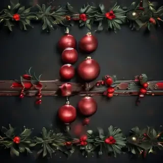iphone simple christmas wallpaper
