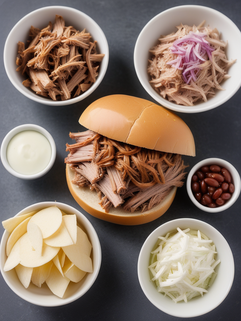 toppings for a pulled pork sandwich