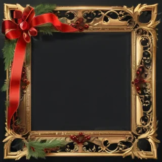 frame clipart christmas
