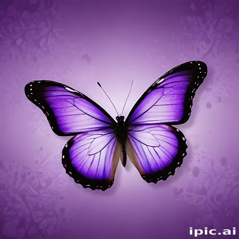 wallpaper purple butterfly
