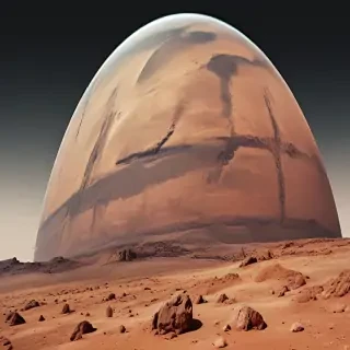 transparent mars
