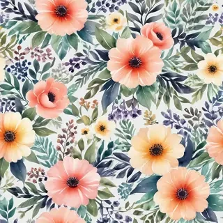 watercolor flowers png