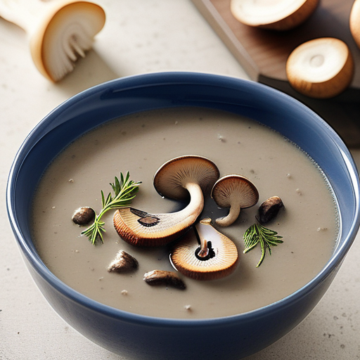 mushroom soup recipe no cream
