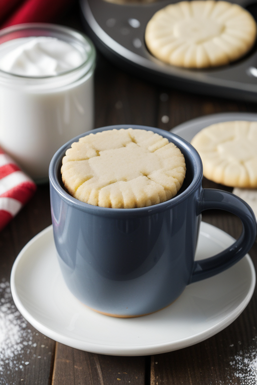 sugar cookie in a mug