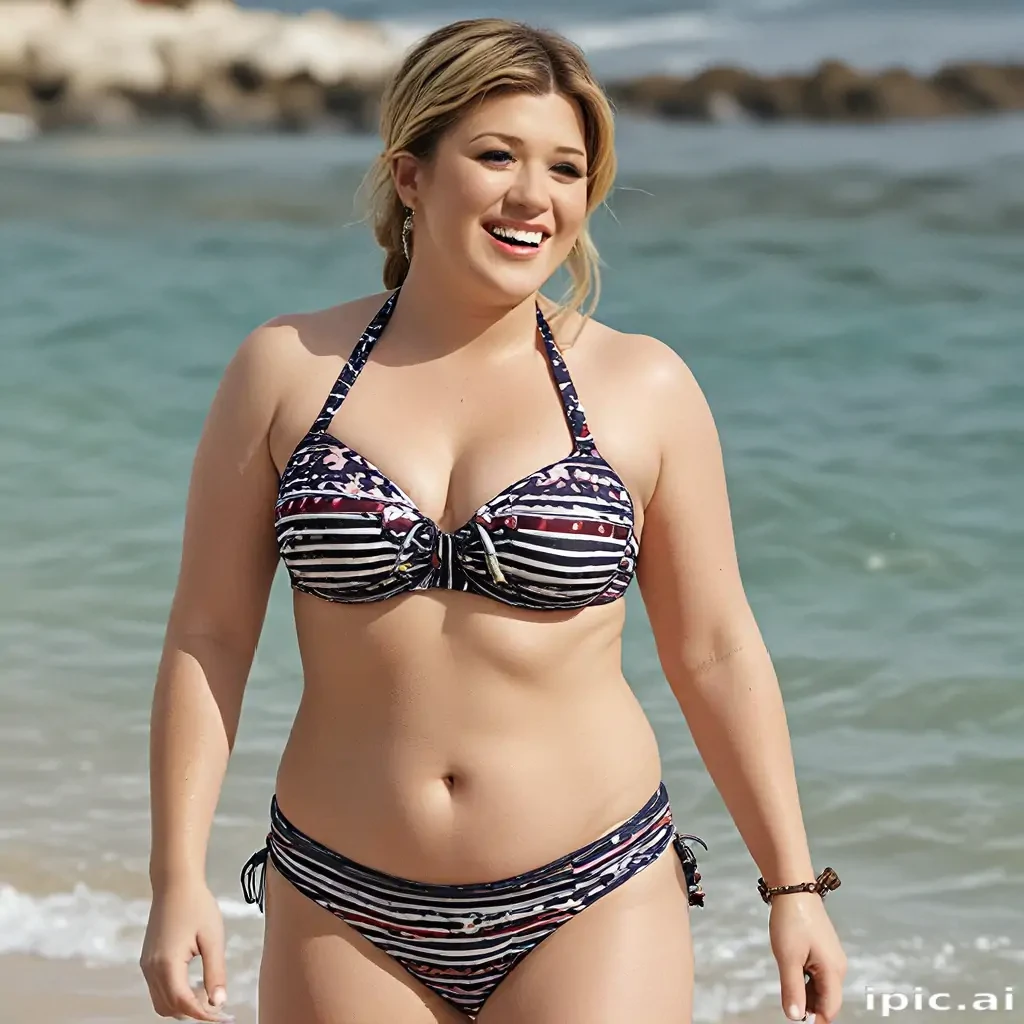 Kelly Clarkson in bikini