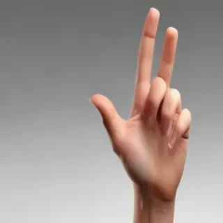 finger point png