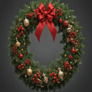 christmas wreath png