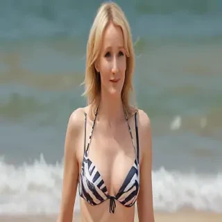 jk rowling bikini