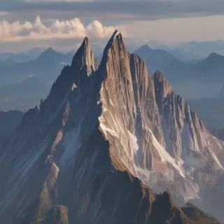 transparent mountains