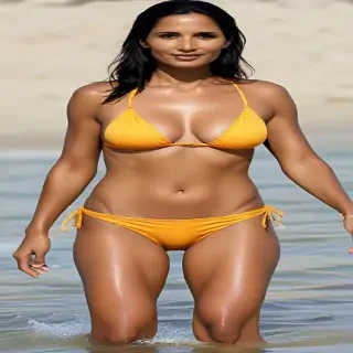 Padma Lakshmi in bikini