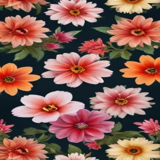 flowers clear background
