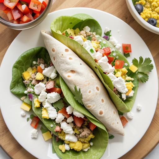 salad and go breakfast burritos