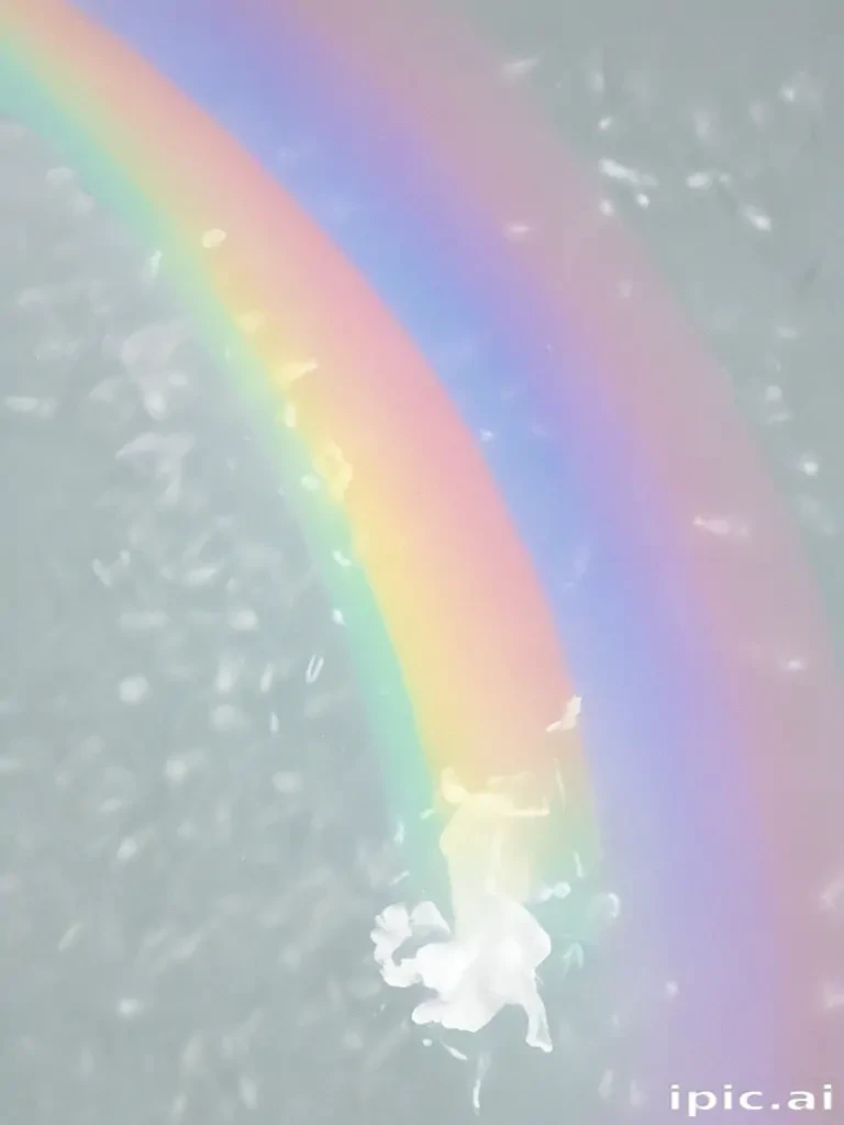 pastel rainbow