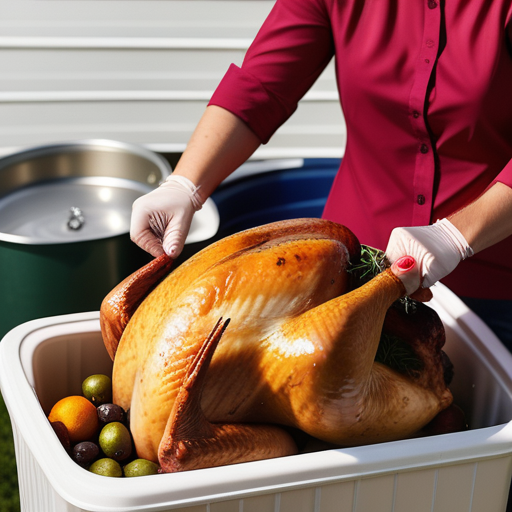 how to brine a turkey in a cooler