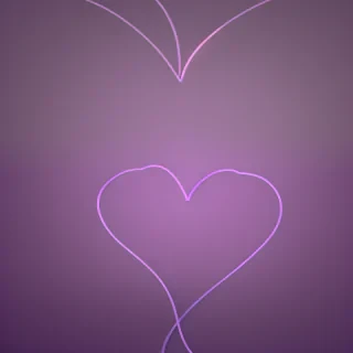 purple hearts wallpaper