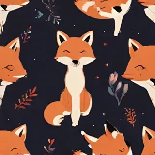 background fox