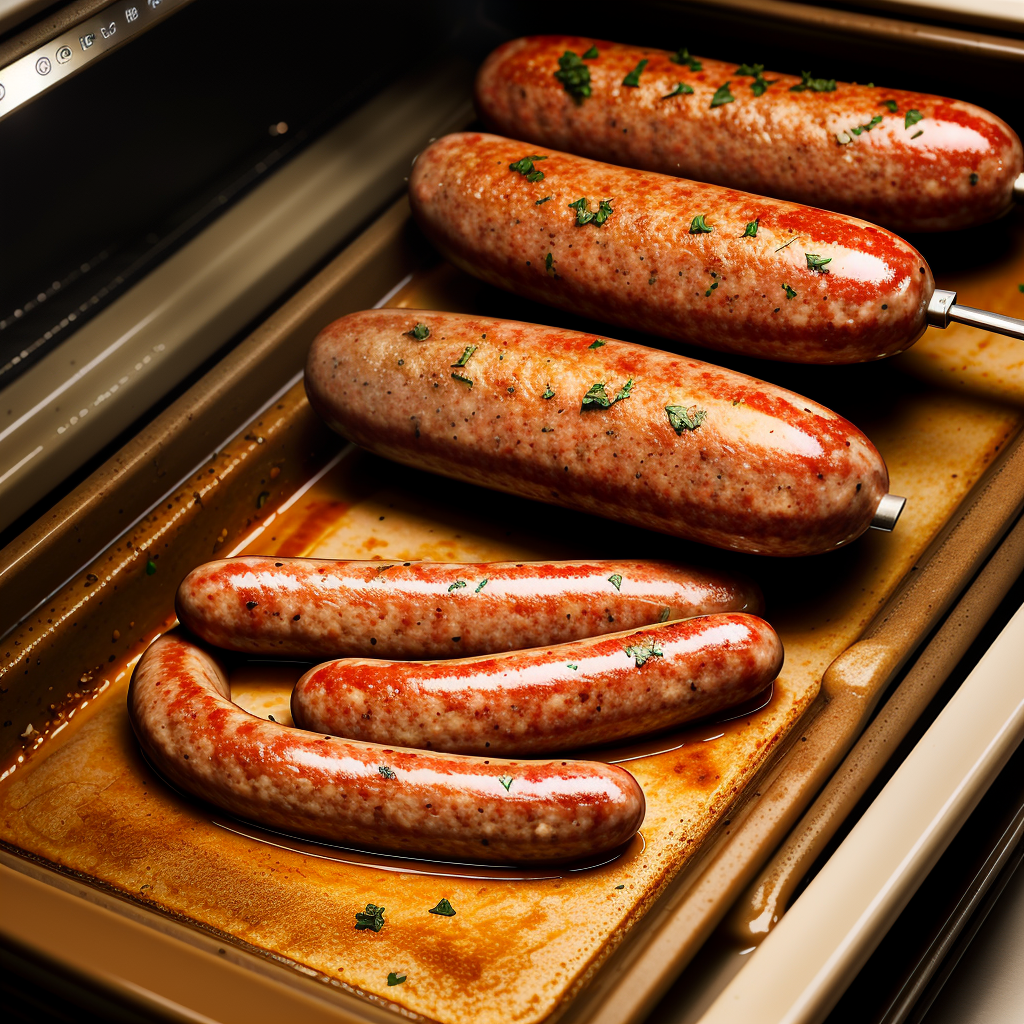 how long do you cook italian sausage in the oven