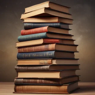 stack of books clipart
