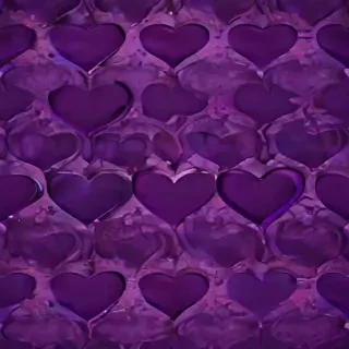 purple heart pattern wallpaper