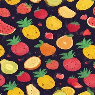 cute fruit backgrounds