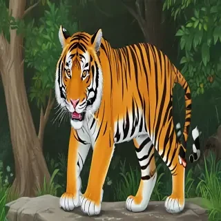 tiger cartoon images