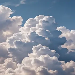 clouds no background