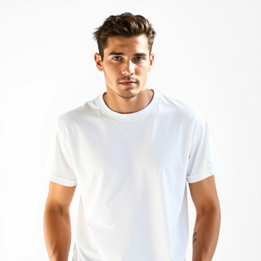 white t shirt transparent