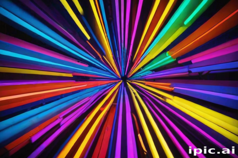 neon colorful background