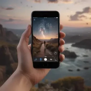 phone in hand png