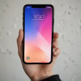 person holding phone
