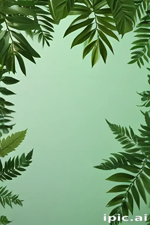 aesthetic green background