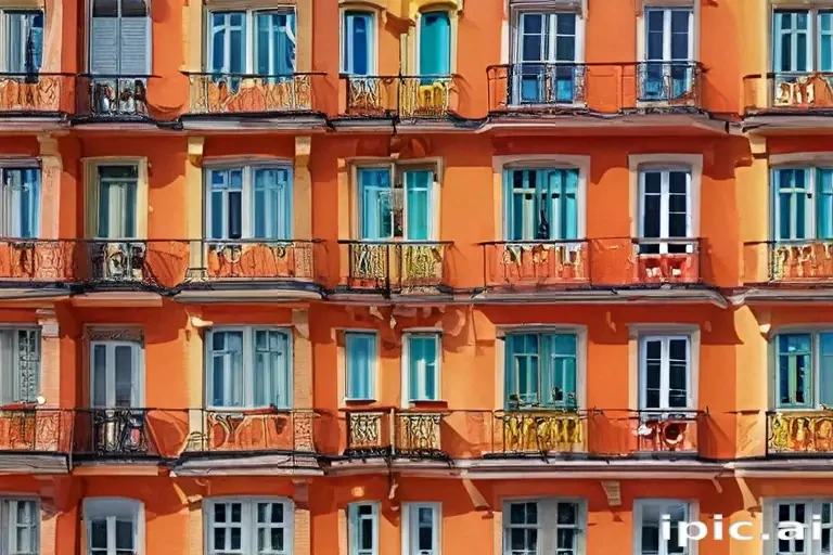 background of the house