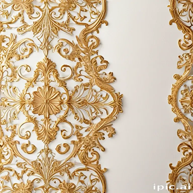 elegant white and gold background
