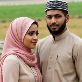 muslim couple