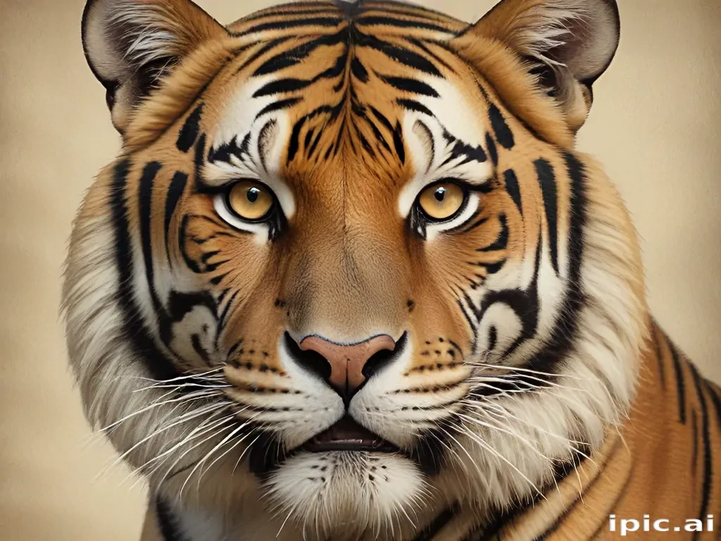 vintage tiger