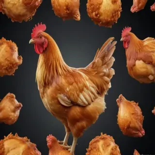 chicken transparent background