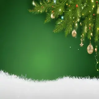 green christmas background