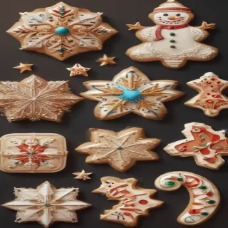 clip art christmas cookies
