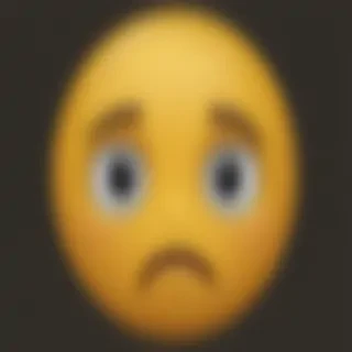 sad face emoji png