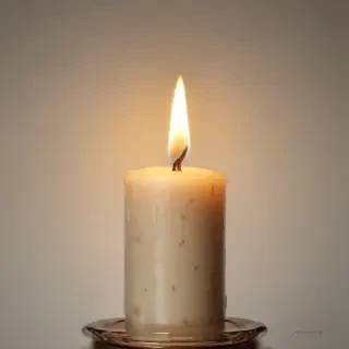 candle drawing