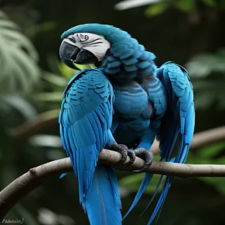 blue macaw