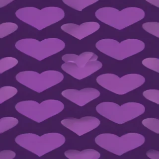 purple heart pattern wallpaper