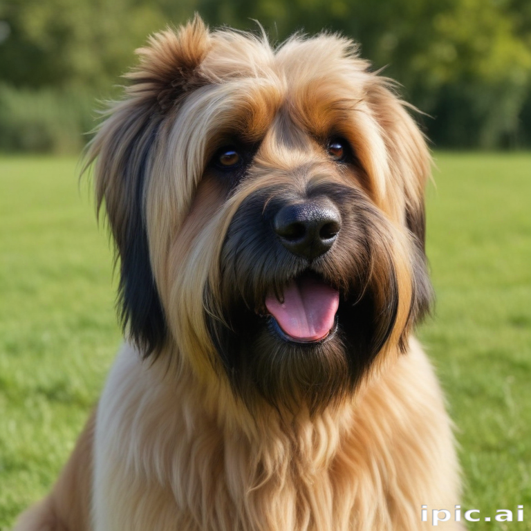 A Happy and Playful Dog Enjoying a Sunny Day Outdoors in Nature.