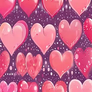 cute heart backgrounds