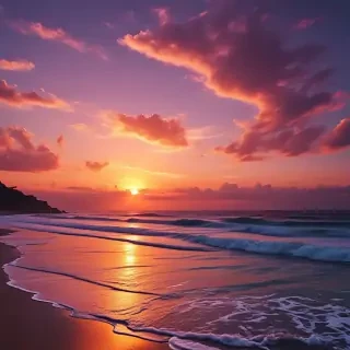aesthetic sunset wallpaper