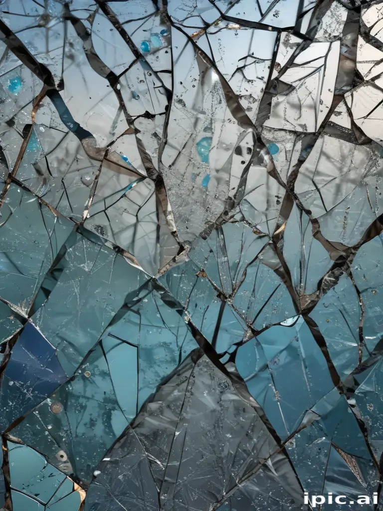 wallpaper broken glass