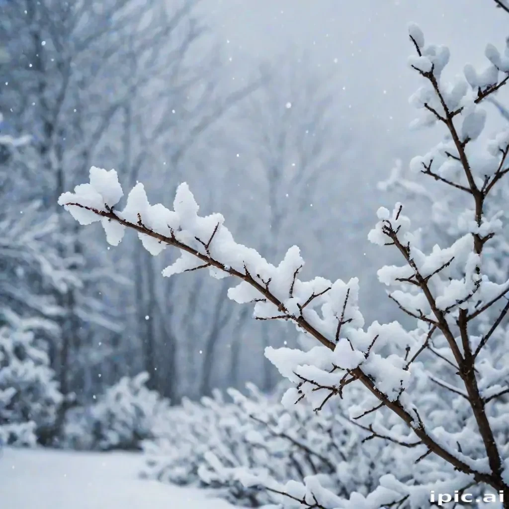 snow iphone background